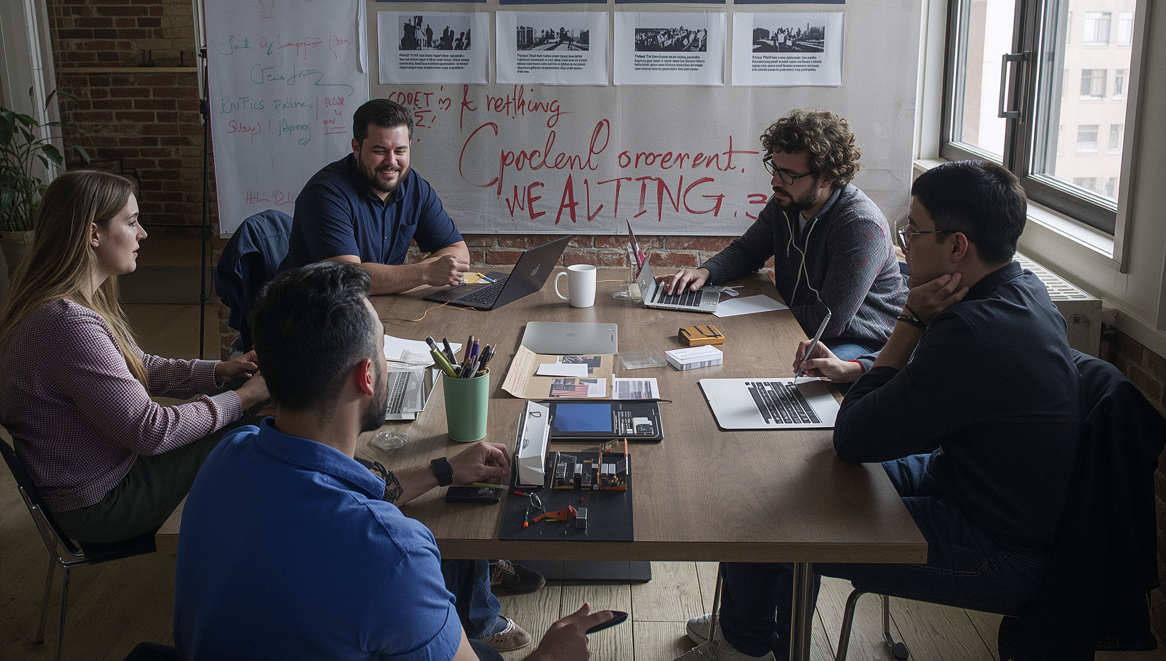 Coworking with content strategy workshops, marketing planning skills